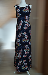 Šaty - Dlhé letné šaty (hodvábne) - 16611535_