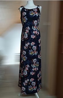 Šaty - Dlhé letné šaty (hodvábne) - 16611535_