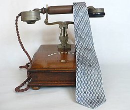 Pánske doplnky - Hodvábna kravata. - 16616187_
