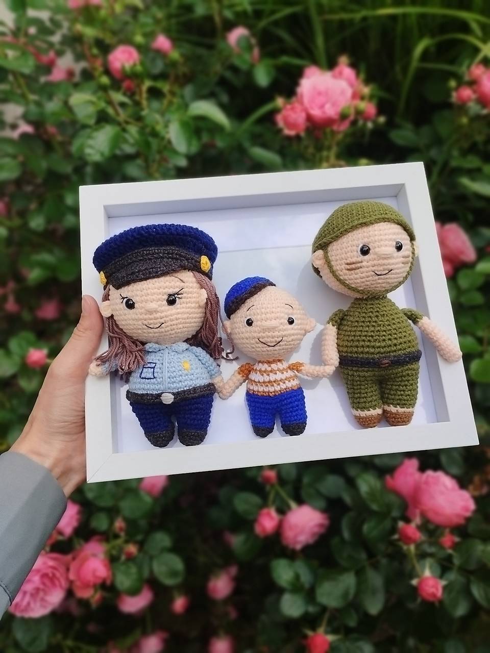 Vojak, policajtka a chlapček 