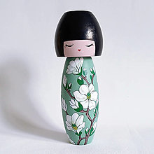 Sochy - Fashion Geisha/ Japanese flower- umelecká soška - 16614478_
