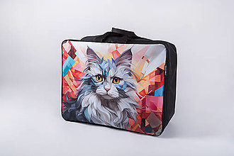 Veľké tašky - Cestovník (Mačka) - 16614795_