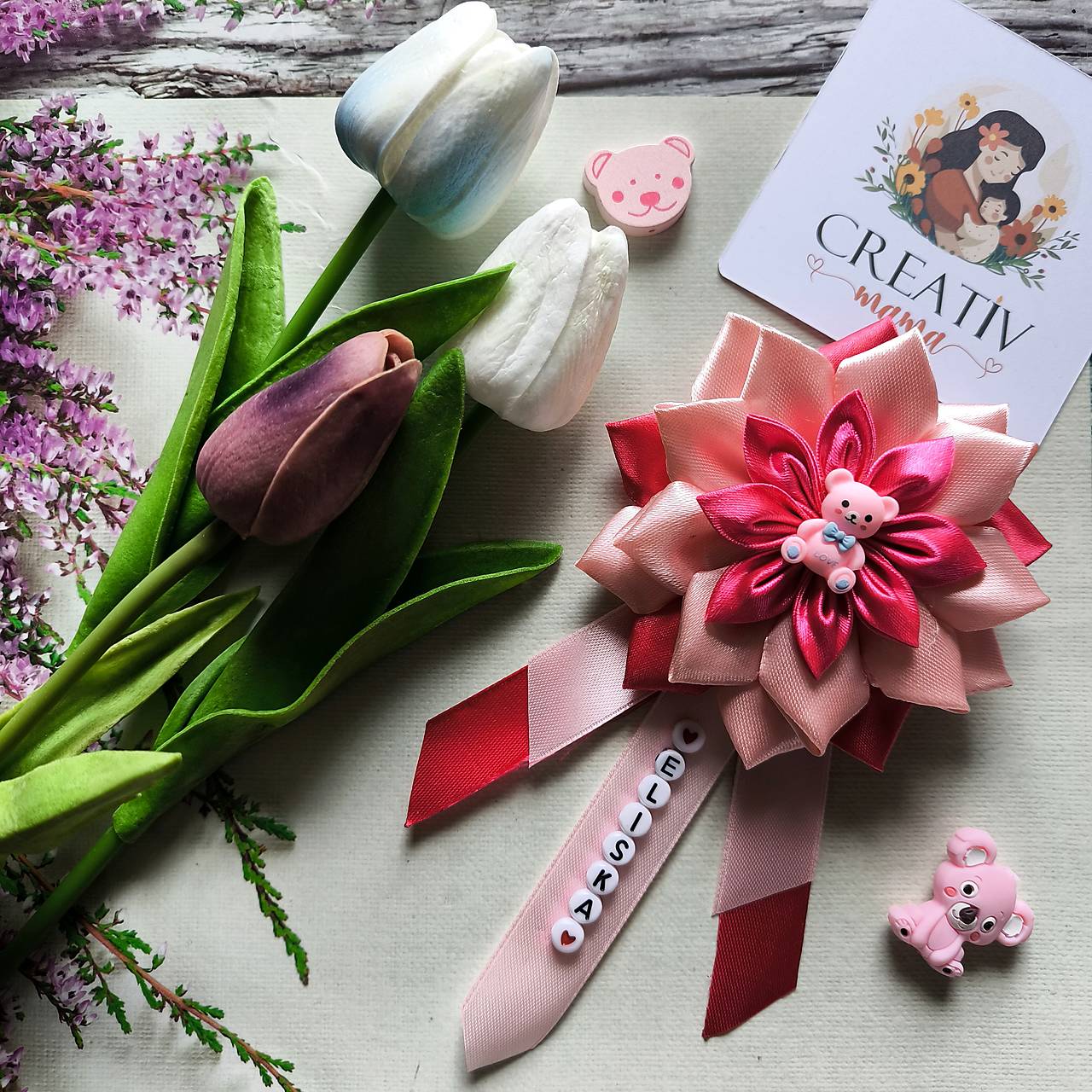 Mašlička na kočík 