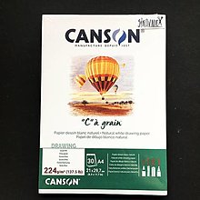 Papier - Skicár CANSON  "C" à Grain, 180g/m2, A4, 30 listov - 16617416_