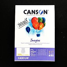 Papier - Skicár CANSON Imagine, 200g/m2, A5, 50 listov - 16617430_