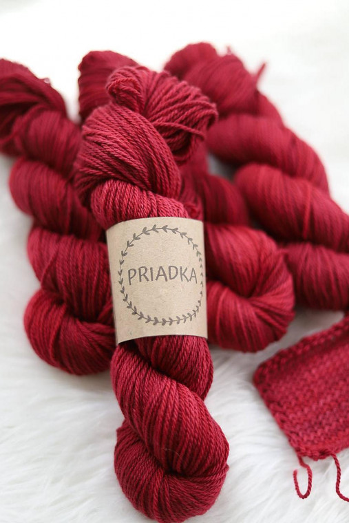 Ručne farbená priadza (SANGUIS - Merino/nylon 100g/400m)