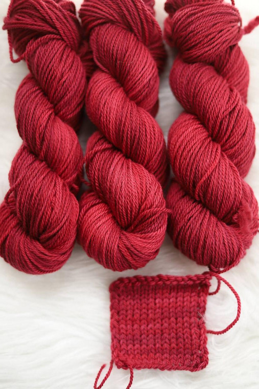 Ručne farbená priadza (SANGUIS - Merino/nylon 100g/400m)