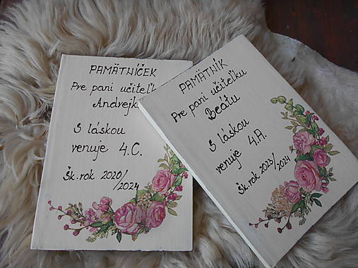 Dekorácie - Pamätník pre pani učiteľku - 16618974_