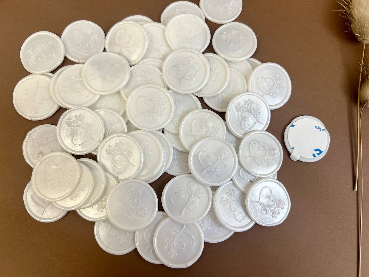 Vosková pečať "White pearl" SKLADOM