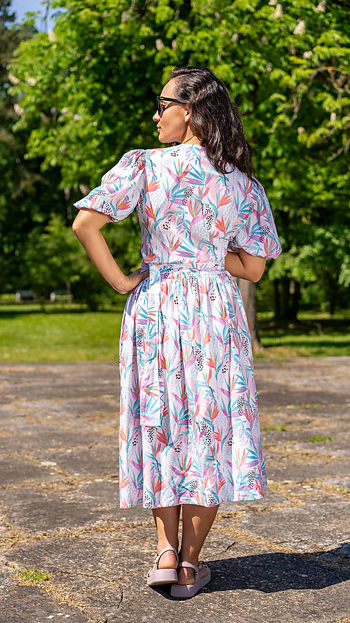 Zavinovacie šaty - strelície - AKCIA!