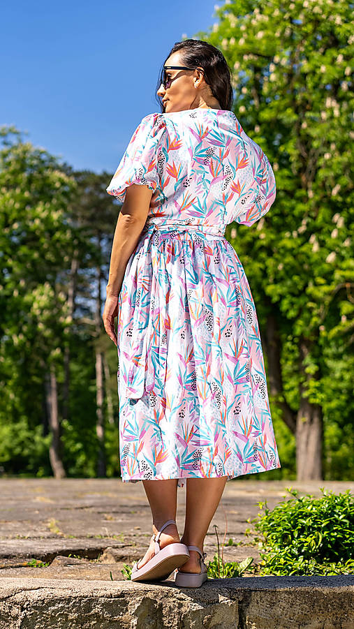 Zavinovacie šaty - strelície - AKCIA!