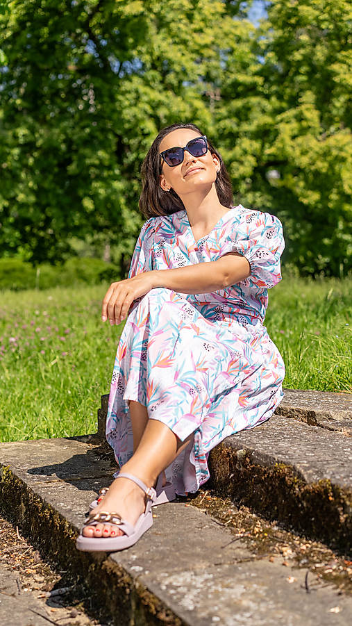 Zavinovacie šaty - strelície - AKCIA!