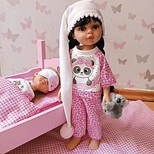 Hračky - Pyžamkový set pre bábiku Paola reina 32 cm - 16619707_