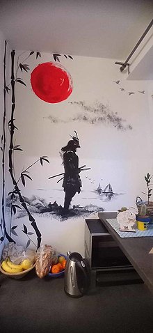 Obrazy - Kresba nebo malba japonských motivů - 16621713_