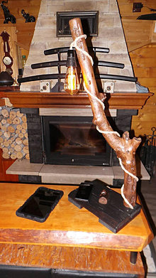 Svietidlá - Stolná  lampa pravá JP LAMP 06, Stmievateľná, Samorast - 16619629_