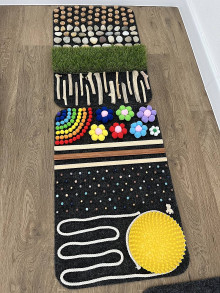 Hračky - Senzomotorický koberec Poradie - 16619918_