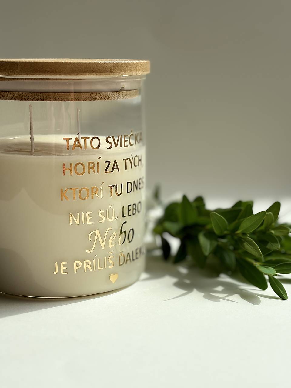 Spomienková sviečka