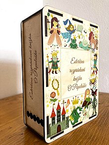 Hračky - Popoluška - Drevená vzdelávacia personalizovaná kniha - Activity Book - 16622957_