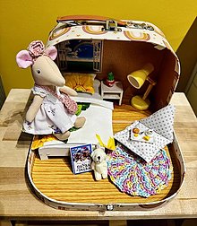 Hračky - MiNi Čarovný kufrík s myškou - 16622426_