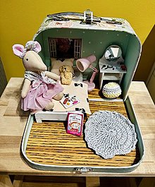 Hračky - MiNi Čarovný kufrík s myškou - 16622440_