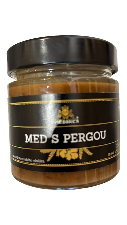 Včelie produkty - Med s pergou 250g - 16625839_