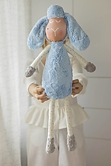 Hračky - Ovka nohatá bledomodrá - 16625336_