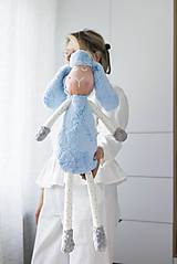 Hračky - Ovka nohatá bledomodrá - 16625340_