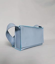 Kabelky - BLUES KAPSULA kožená kabelka - 16624711_