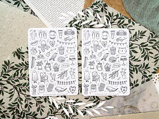 Papier - Samolepky " Little Things III. " - 16624699_