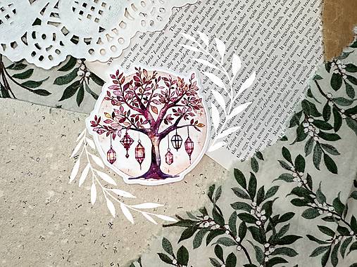 Papier - Samolepka "Magic Tree" - 16624772_