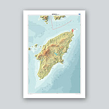 Grafika - Rodos (dekoratívna mapa) - 16625236_