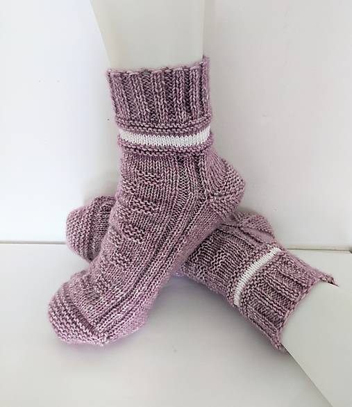 Ponožky, pančuchy, obuv - Dámske bavlnené ponožky  - 16626935_