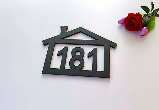 Tabuľky - Číslo na dom - domček bungalov uzatvorený - 16626169_