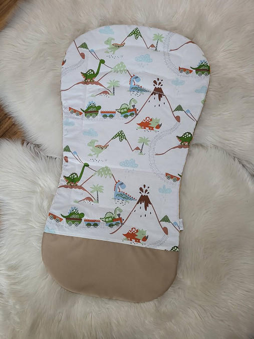 Detský textil - Podložka do kočíka - 16627880_