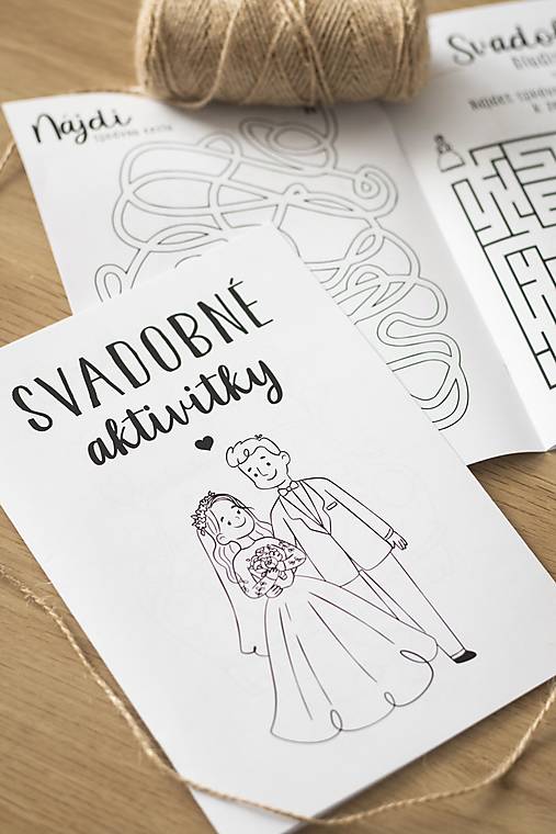 Papiernictvo - Svadobné aktivitky  ❤ SKLADOM ihneď k odberu k odberu - 16632013_