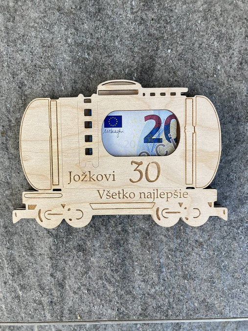Papiernictvo - Obálka na peniaze - Cisterna - 16630907_