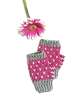  - Bezprstové pink (6-9 rokov) - 16633640_