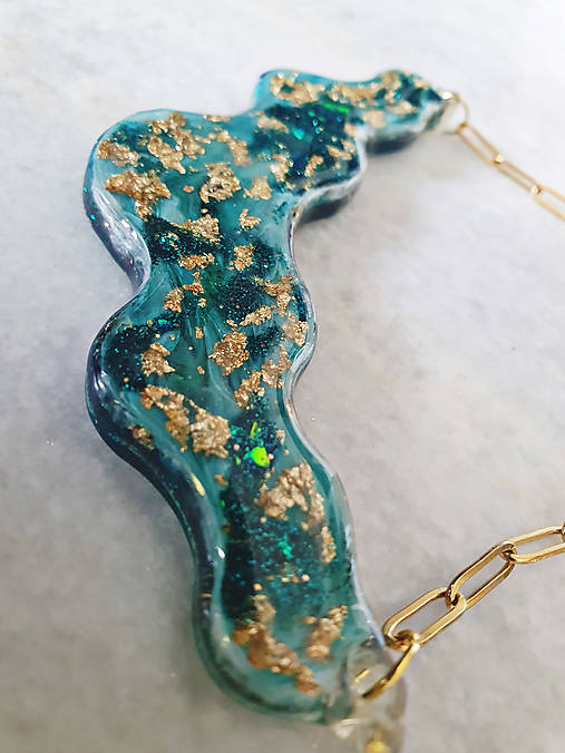 Náhrdelník Green Waves 