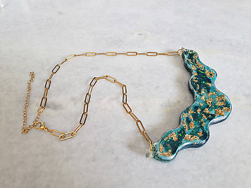 Náhrdelník Green Waves 