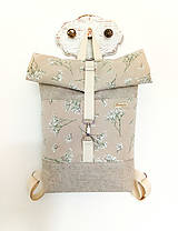 Batohy - Rolltop batoh Gypsomilka - 16639923_