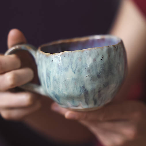 Nádoby - DivoTvor hrníček (Biela) - 16641609_