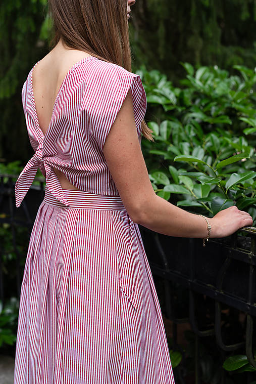 Sukne - Sukňa s pásikmi - 16642798_