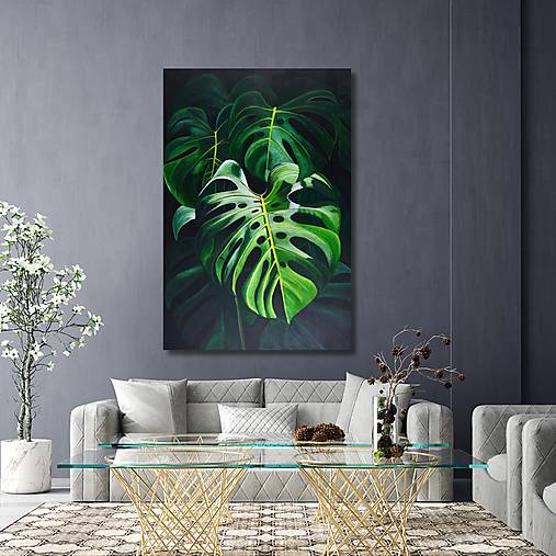 Monstera veľká 100*150 cm