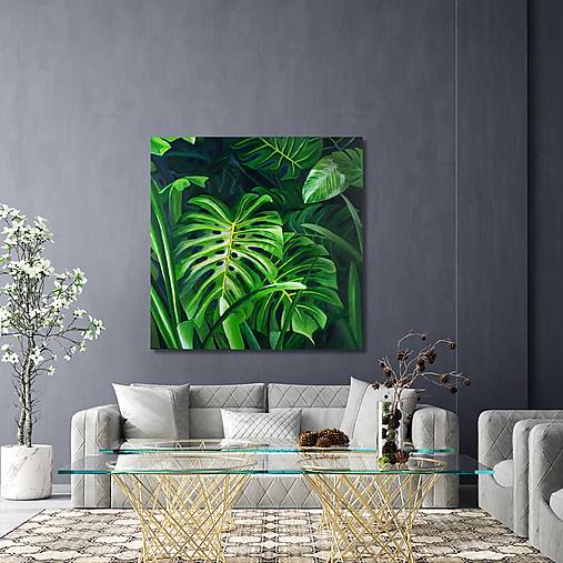 Monstera 100*100 cm