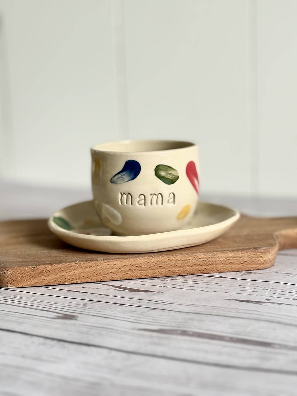 Pohárik MAMA Playfull colors