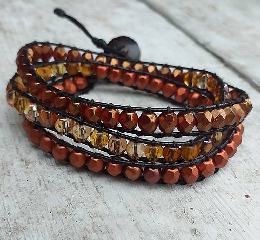 Náramky - Wrap náramok WN.08 - 16645771_