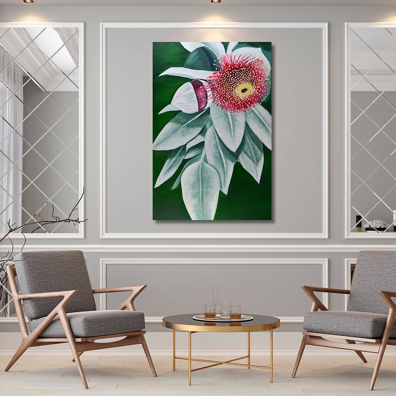 Eukalyptus 80*120 cm