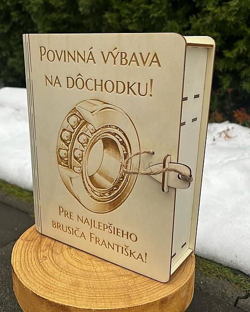 Nádoby - Darčeková kniha s fľašou 0,7L a 2 pohármi - 16645298_