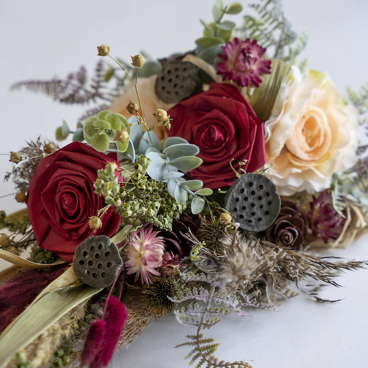 Dekorácia na hrob-  kytica