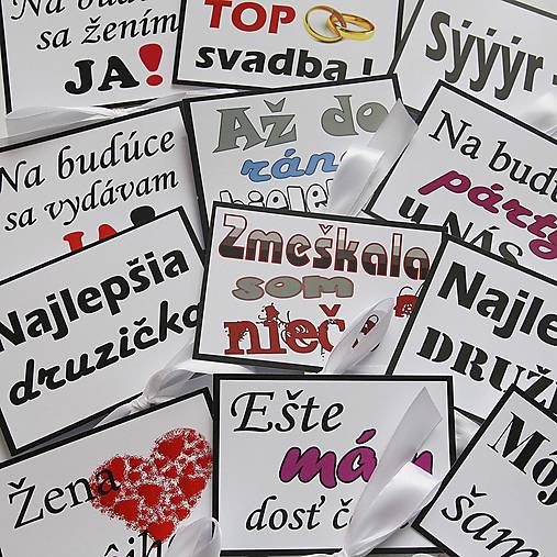 AKCIA - Tabuľky na fotenie A - 12 kusov set